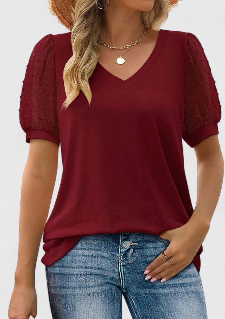 Vayla | Comfortable V-Neck Top
