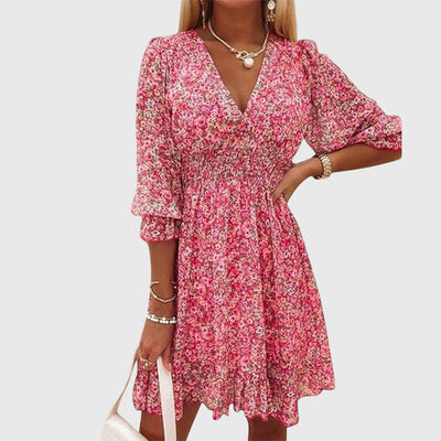 Vayla | Floral Puff Sleeve Dress