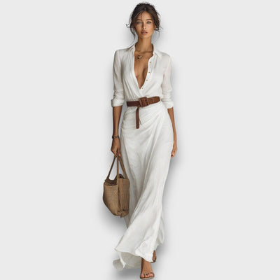 Vayla | Elegant Maxi Wrap Dress