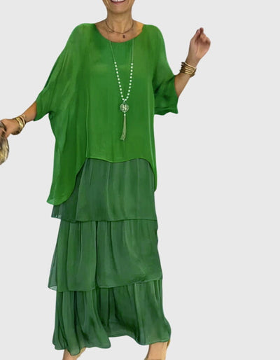 Vayla | Long and Flowing Elegant Dress