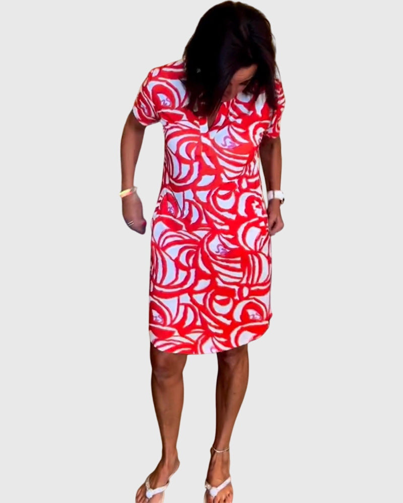 Vayla | Flattering Avenue Walk Dress