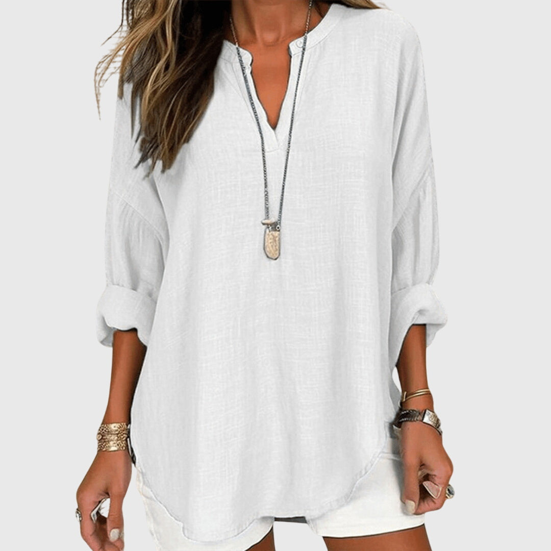 Vayla | Flowing Elegant Beach Shirt