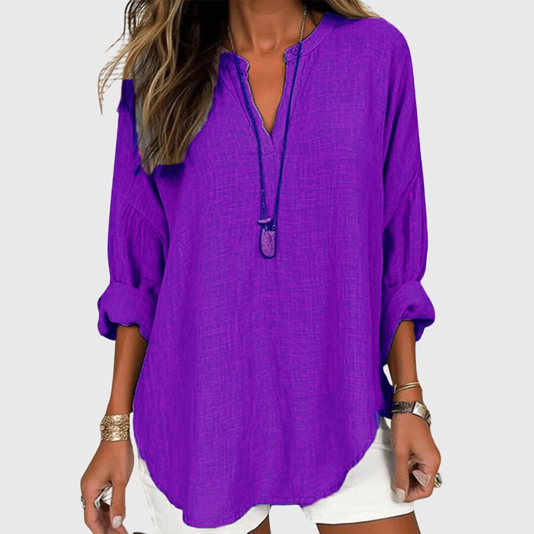 Vayla | Flowing Elegant Beach Shirt