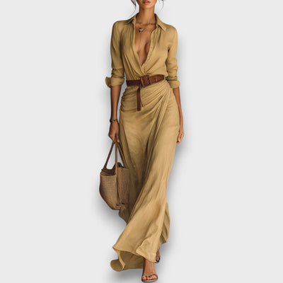 Vayla | Elegant Maxi Wrap Dress