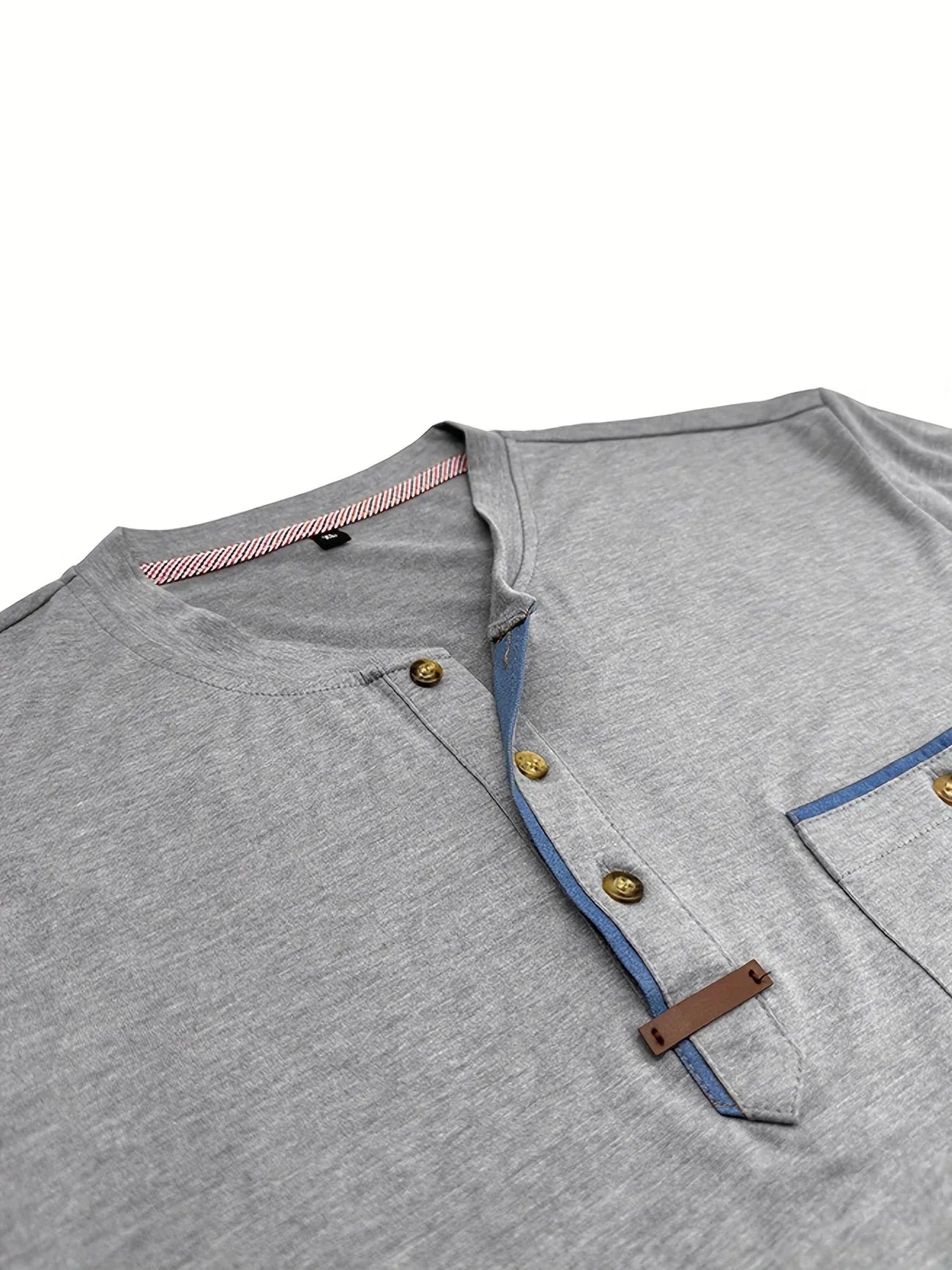 Slade | Classic Round Neck Pocket Shirt