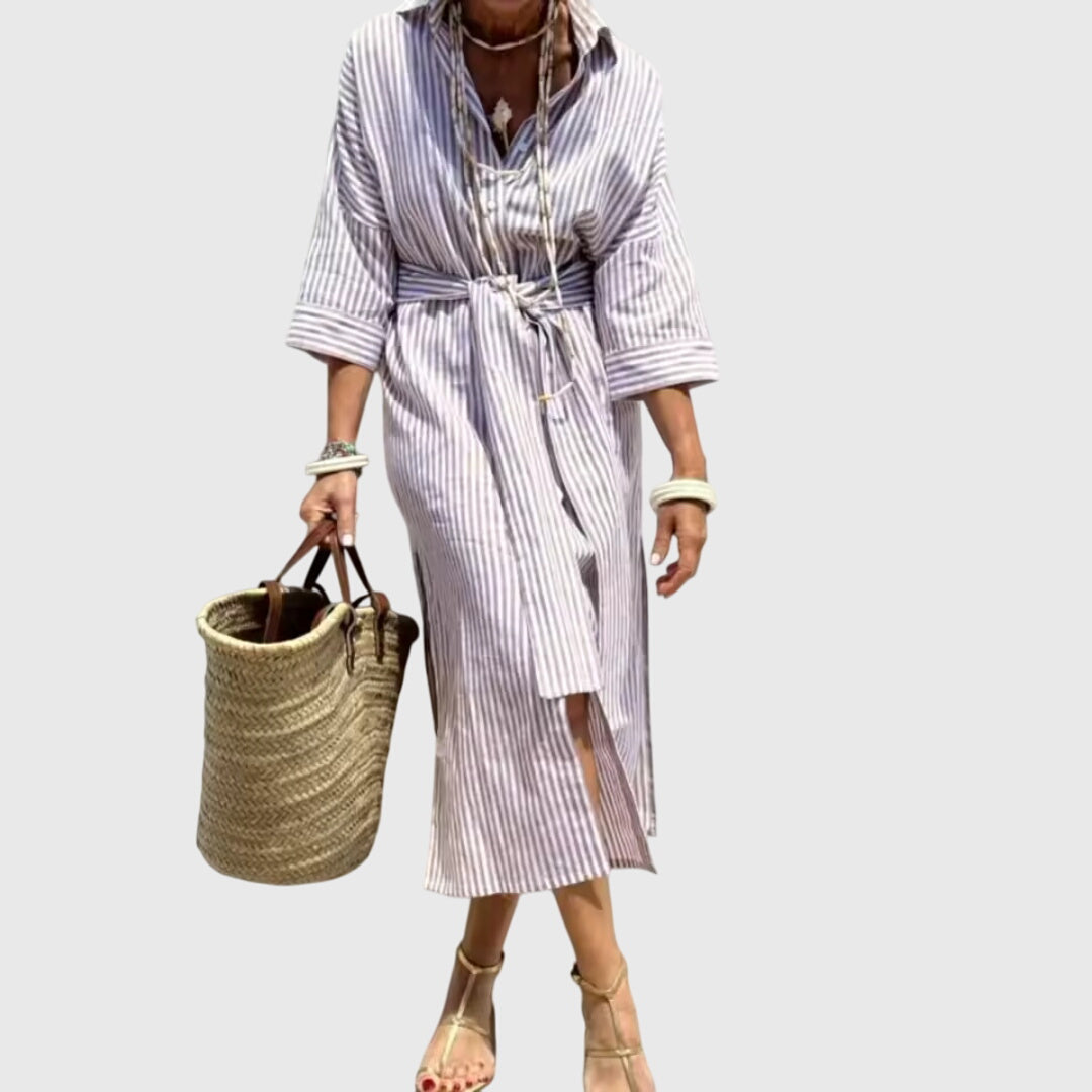 Vayla | Classic Striped Dress