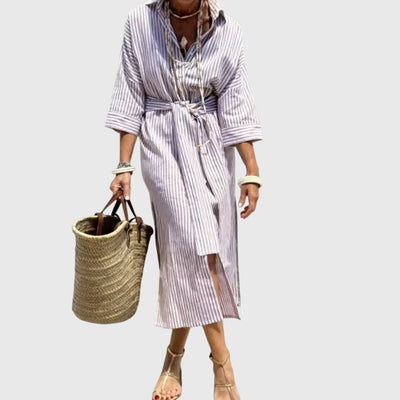 Vayla | Classic Striped Dress