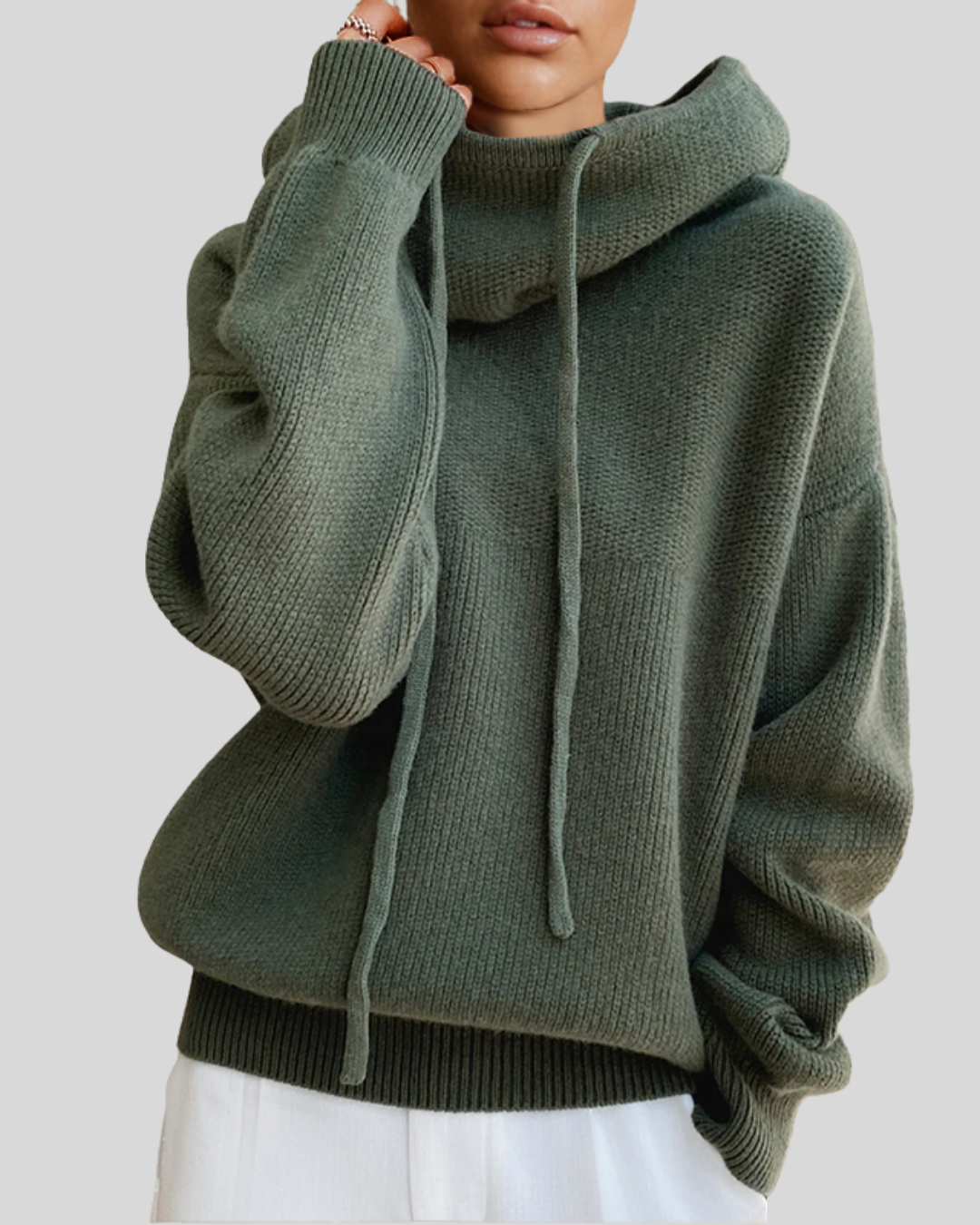 Vayla | Women's Jumper with Luxurious Polo Neck