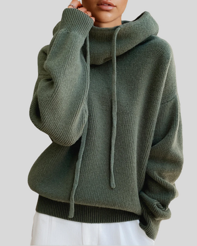 Vayla | Women's Jumper with Luxurious Polo Neck