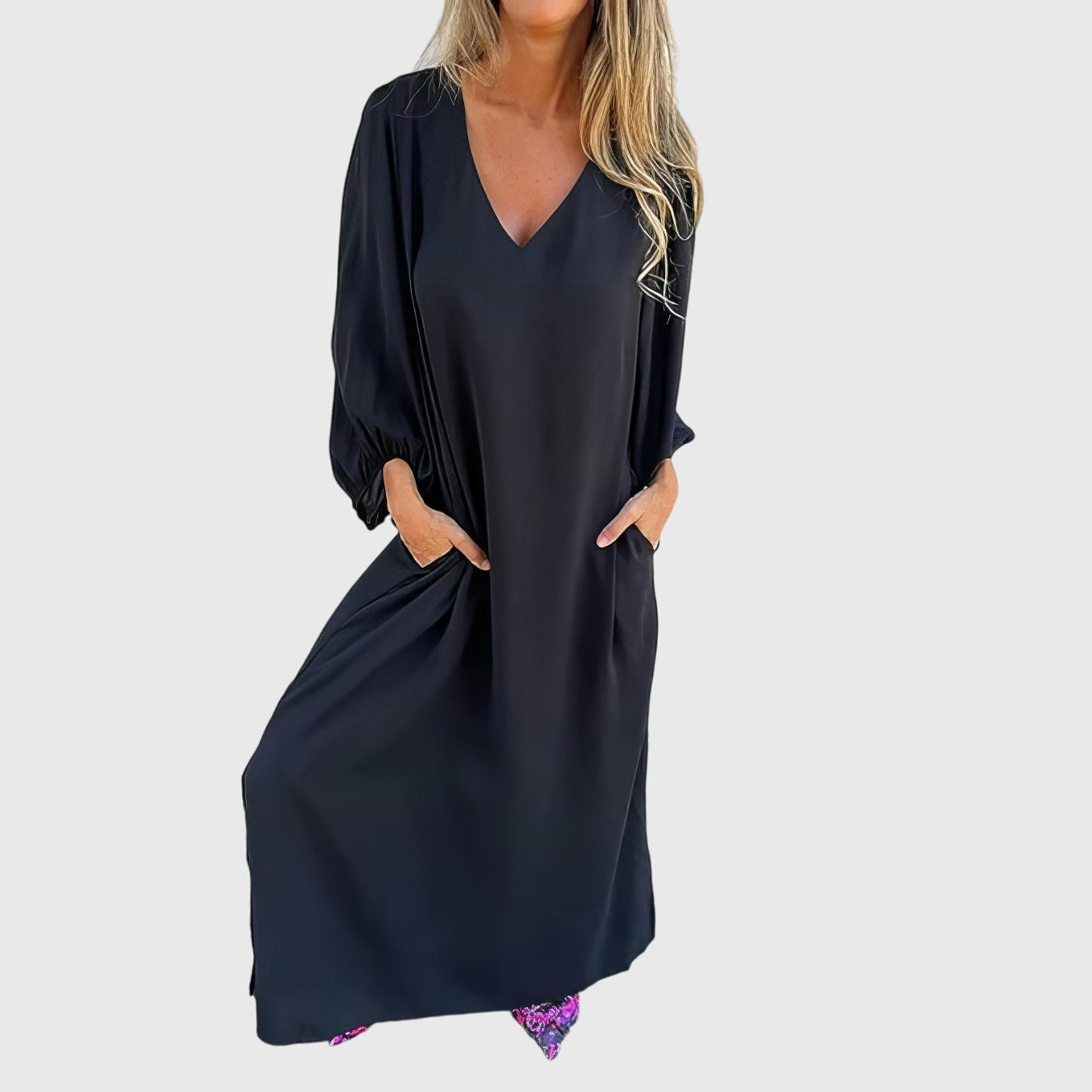Vayla | Long Boho Dress with Pockets