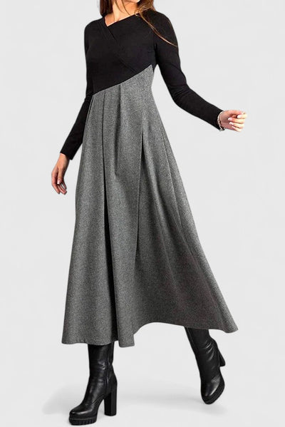Vayla | Elegant Long Sleeve Maxi Dress