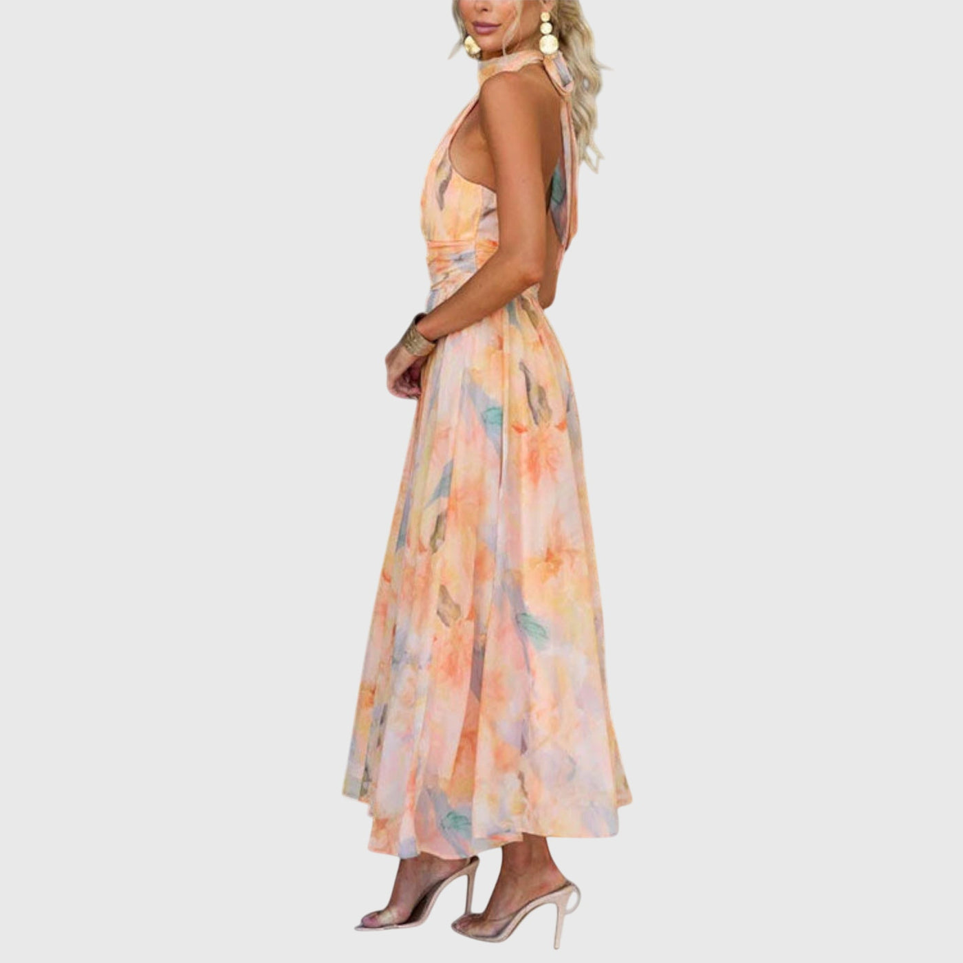 Vayla | Halter Maxi Dress