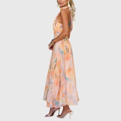 Vayla | Halter Maxi Dress