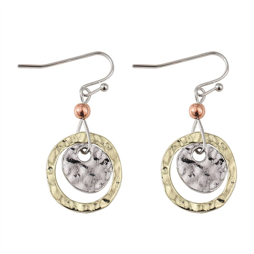 Vayla | Antique Round Earrings