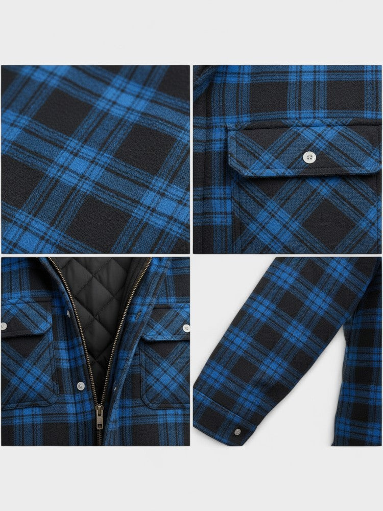 Asher™ | Warm Men's Jacket in Premium Wool Blend