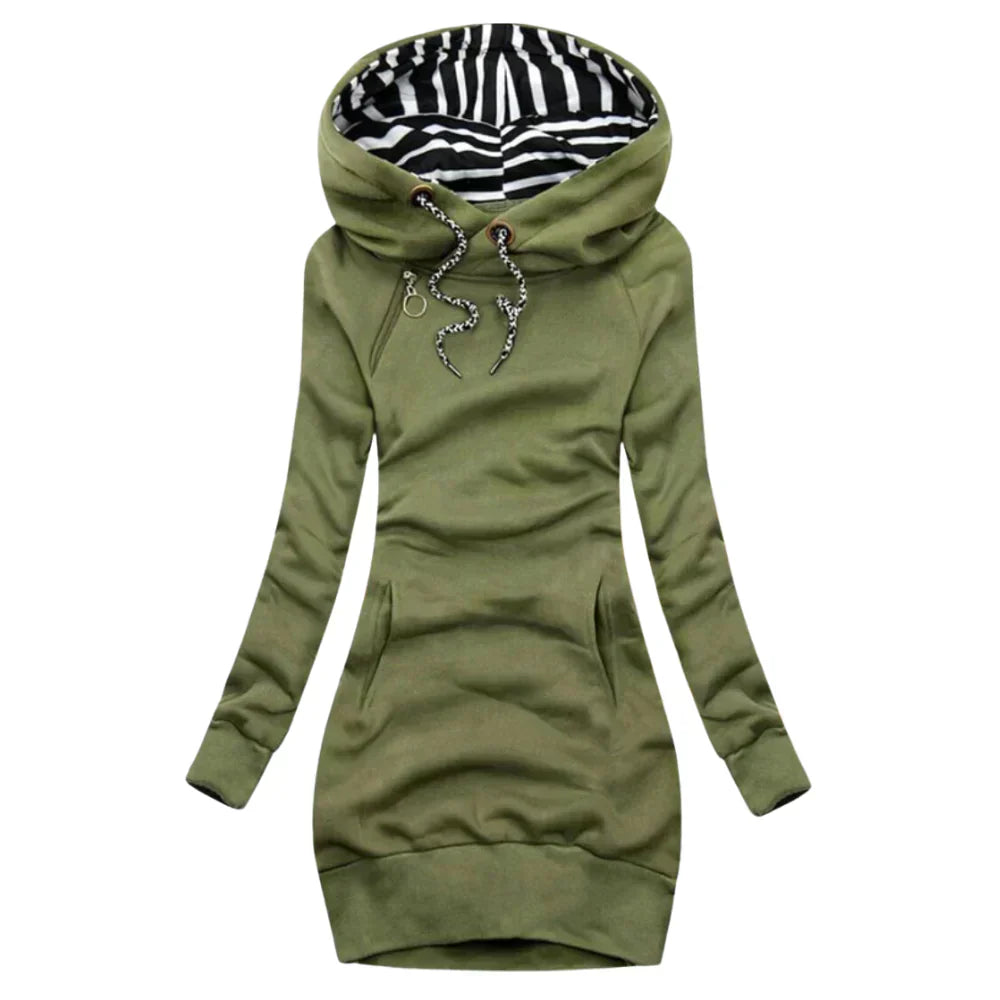 Vayla | Trendy Hoodie Dress for Every Day