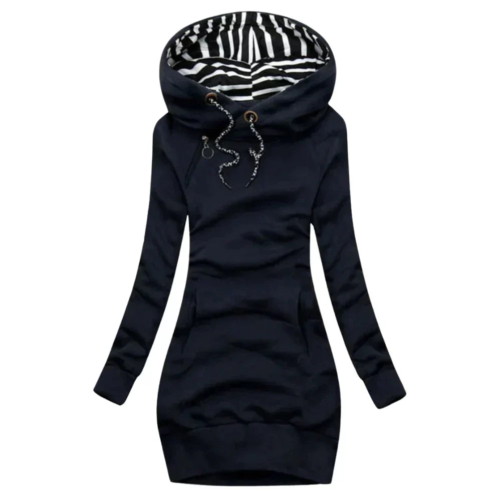 Vayla | Trendy Hoodie Dress for Every Day