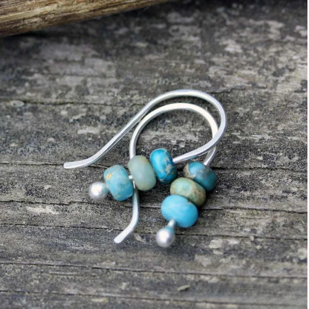 Vayla Turquoise Pearl Earrings |