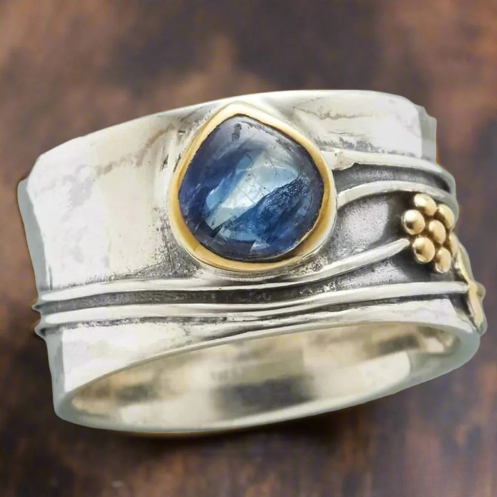 Vayla Bohemian Gemstone Meditation Ring |