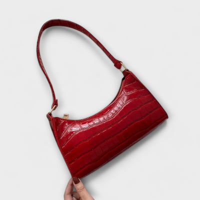 Vayla | Shiny Leather Bag