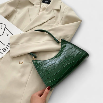 Vayla | Shiny Leather Bag