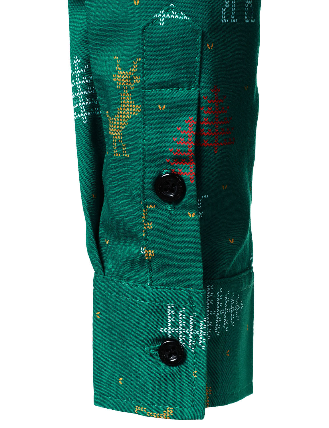 Christmas Tree Moose Green Shirt