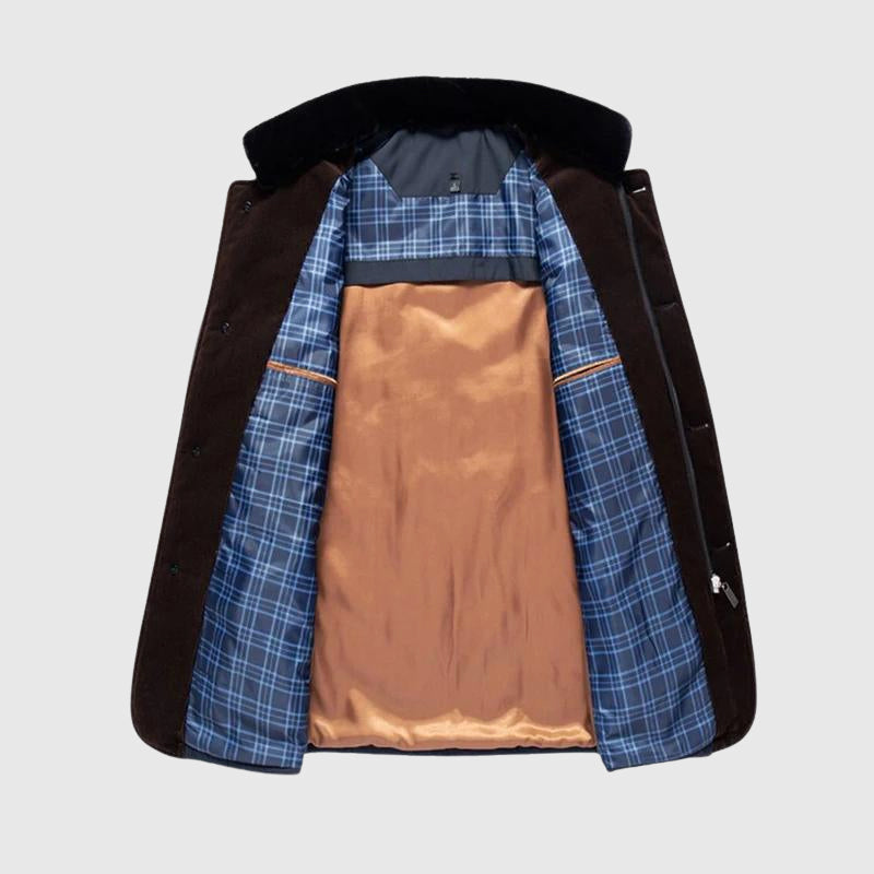 Men’s Quilted Insulated Winter Jacket by Vayla