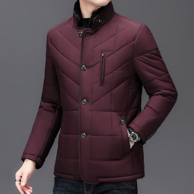 Men’s Quilted Insulated Winter Jacket by Vayla