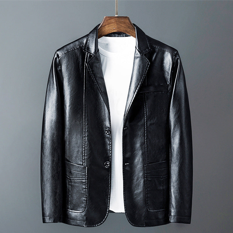 Vayla | Classic Cut Leather Jacket by Roberto Russo