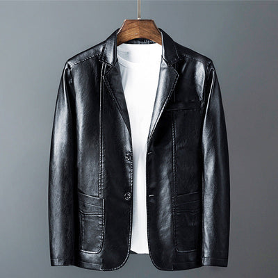 Vayla | Classic Cut Leather Jacket by Roberto Russo