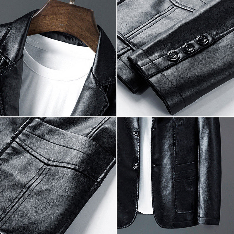 Vayla | Classic Cut Leather Jacket by Roberto Russo