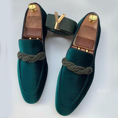 Vayla | The Velvet Elegance Loafers by Roberto Russo