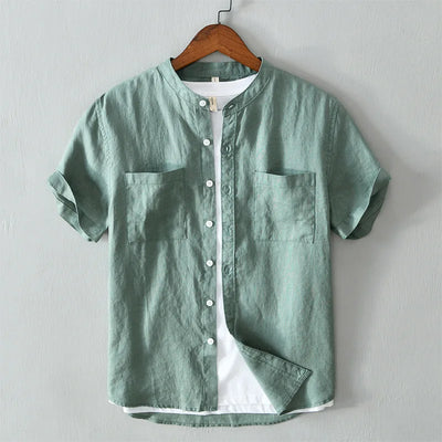 Savelli Regular-Fit Linen Shirt
