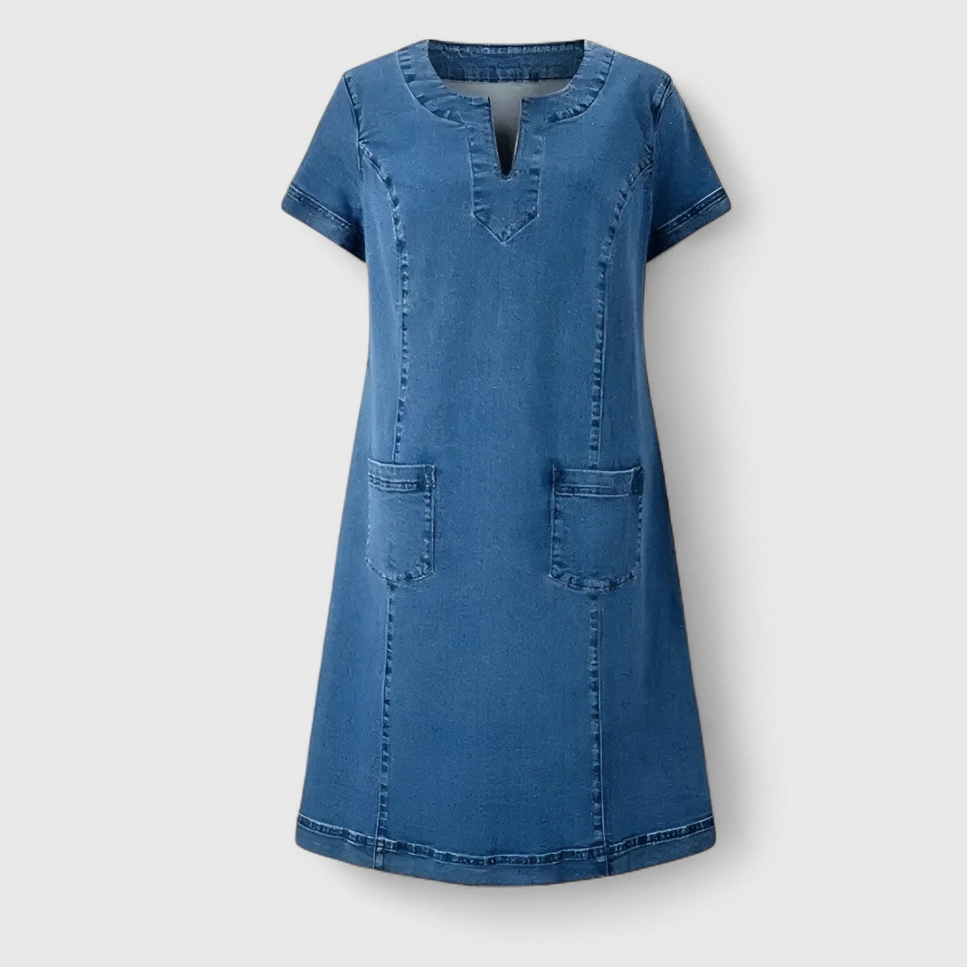 Vayla | Elegant Denim Dress