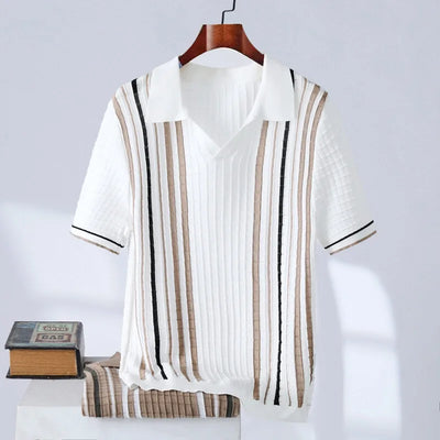 Collezione Waffle-Knit Polo