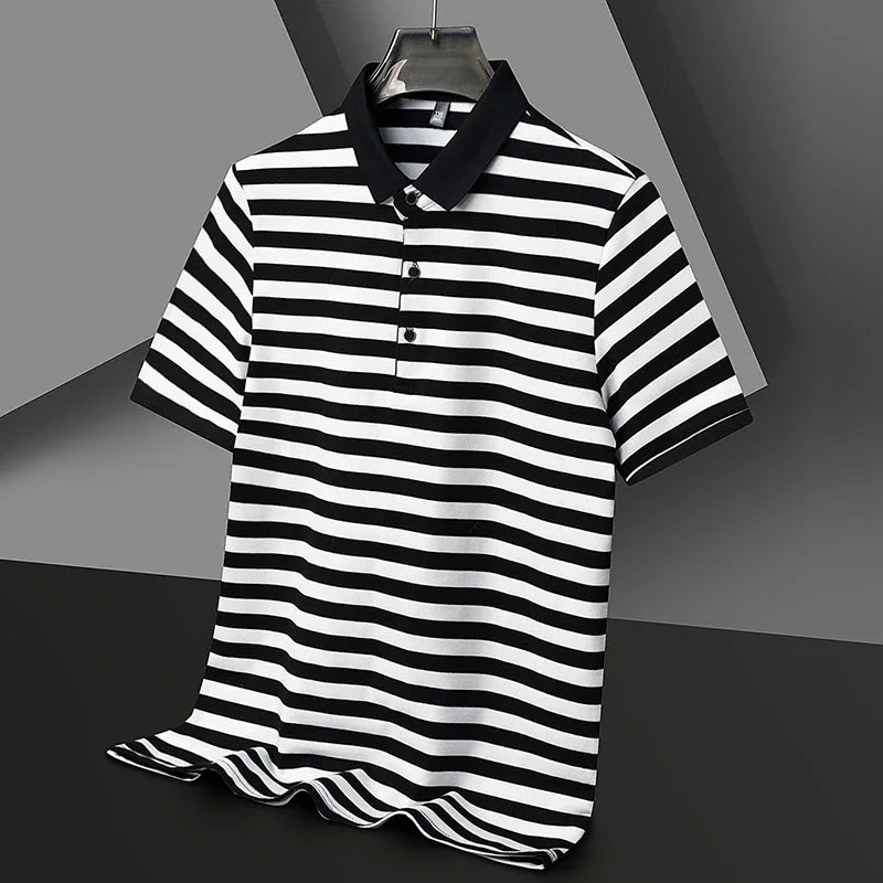 Colton Striped Polo Shirt
