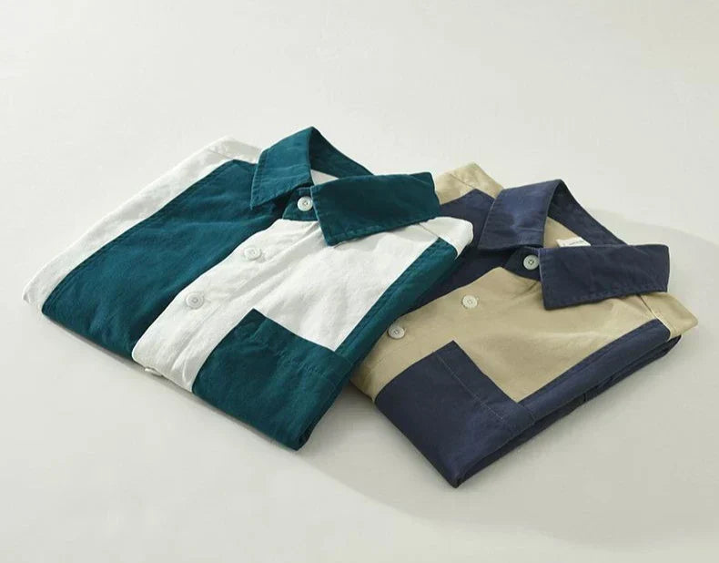 Larkspur Panel Pop Short Sleeve