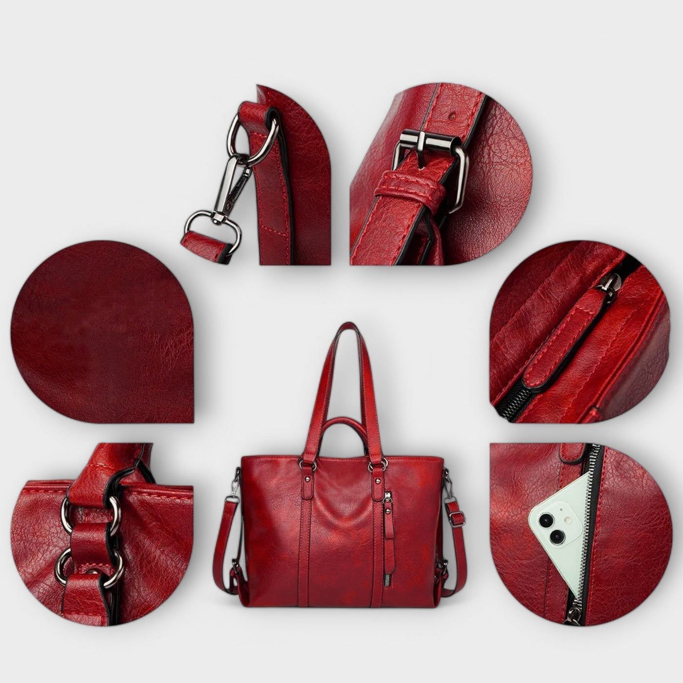 Vayla | Large Leather Bag