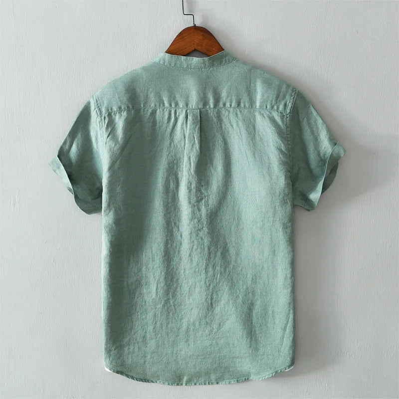 Savelli Regular-Fit Linen Shirt