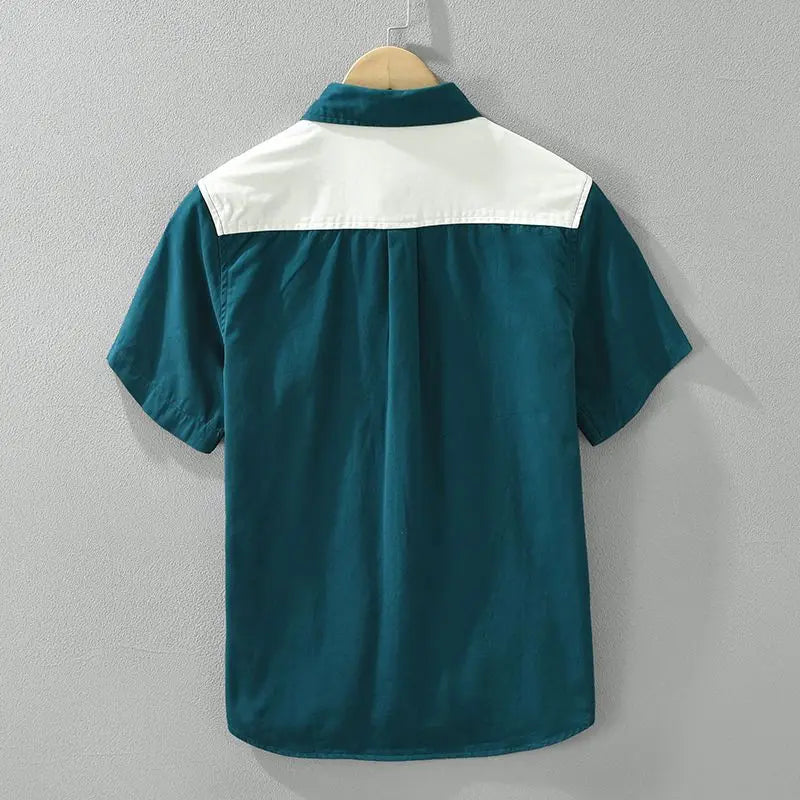 Larkspur Panel Pop Short Sleeve