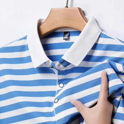 Colton Striped Polo Shirt
