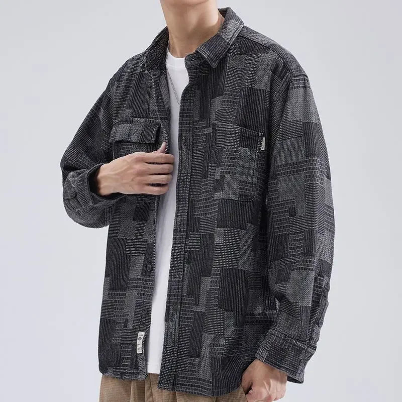 Men's Ronin Kimono Long Sleeve Shirt