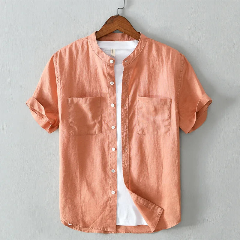 Savelli Regular-Fit Linen Shirt