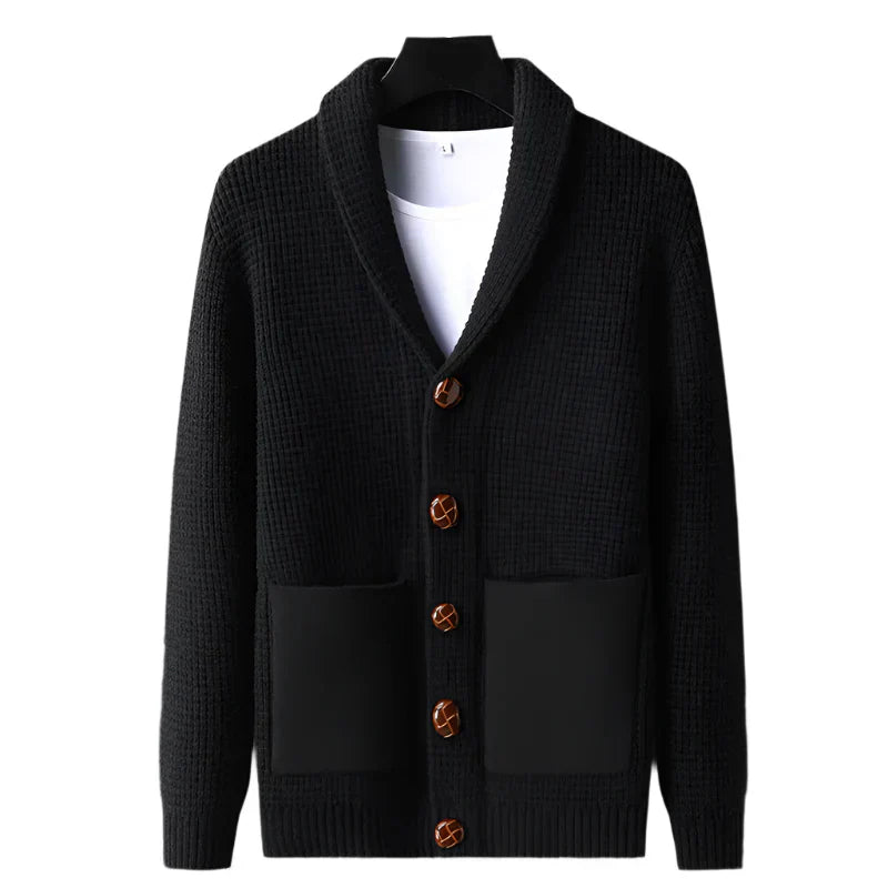 Burmeister Waffle Knit Cardigan
