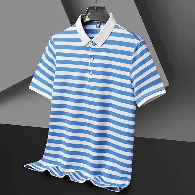 Colton Striped Polo Shirt