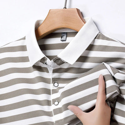 Colton Striped Polo Shirt