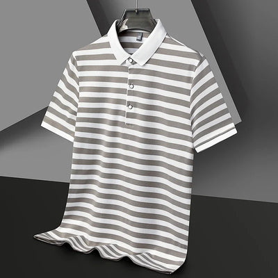 Colton Striped Polo Shirt