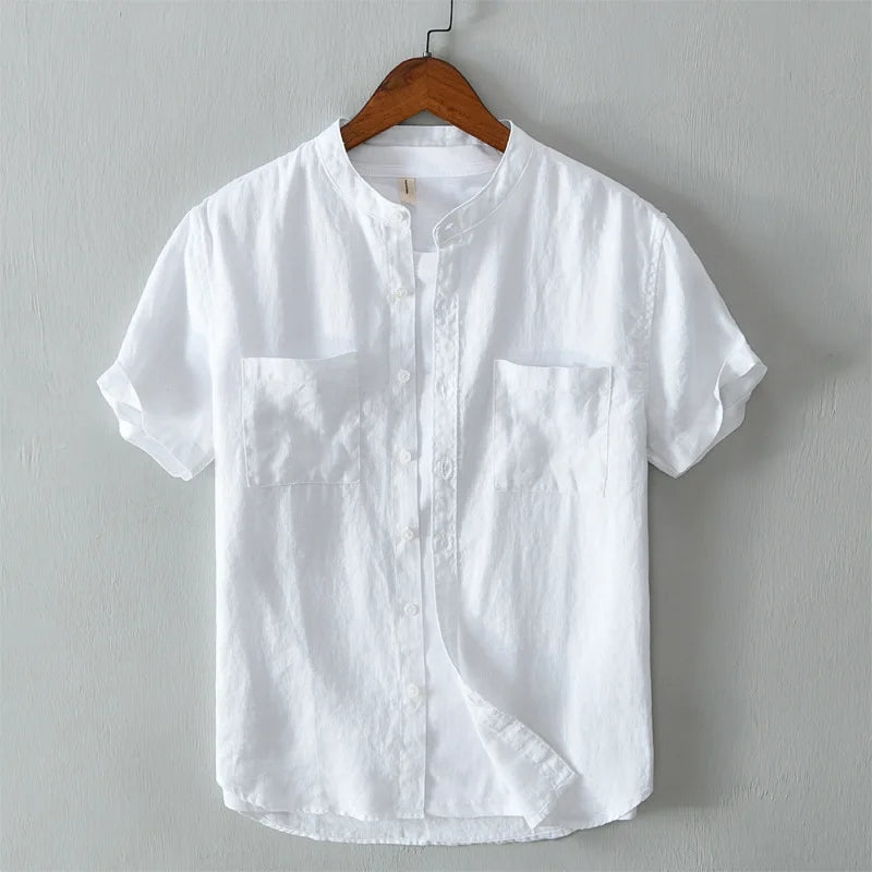 Savelli Regular-Fit Linen Shirt