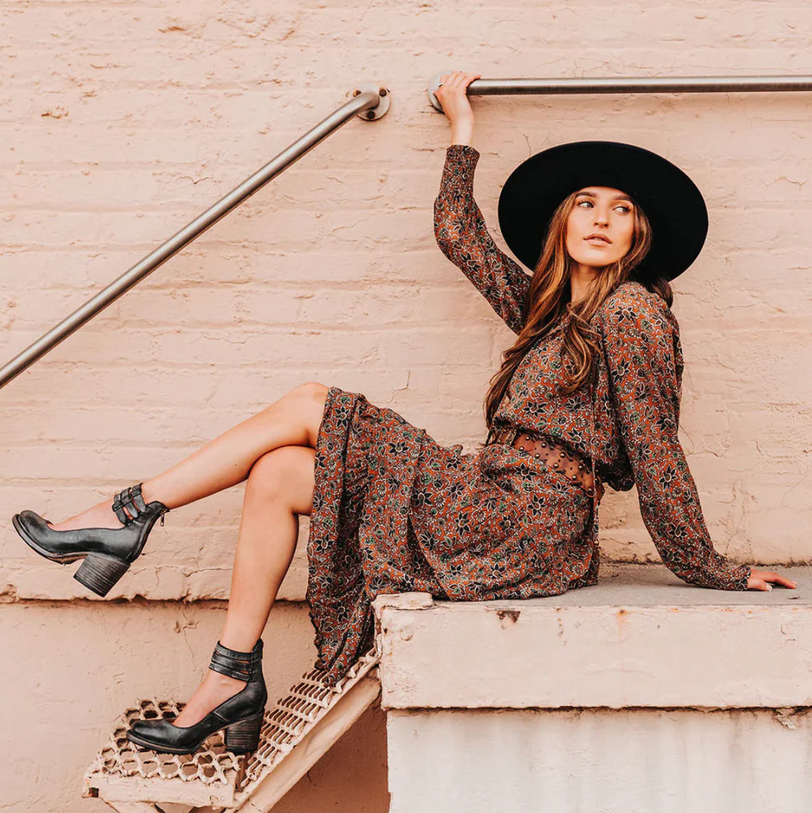 Vayla | Vintage Elegance Leather Heels