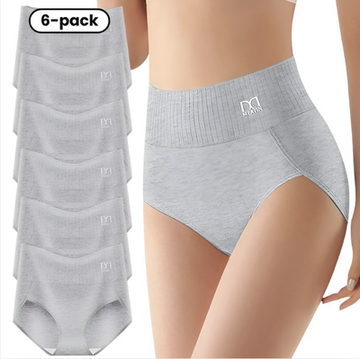 Shaplux™ | 6-Pack High-Waisted Underwear with Shaping Effect for All-Day Comfort
